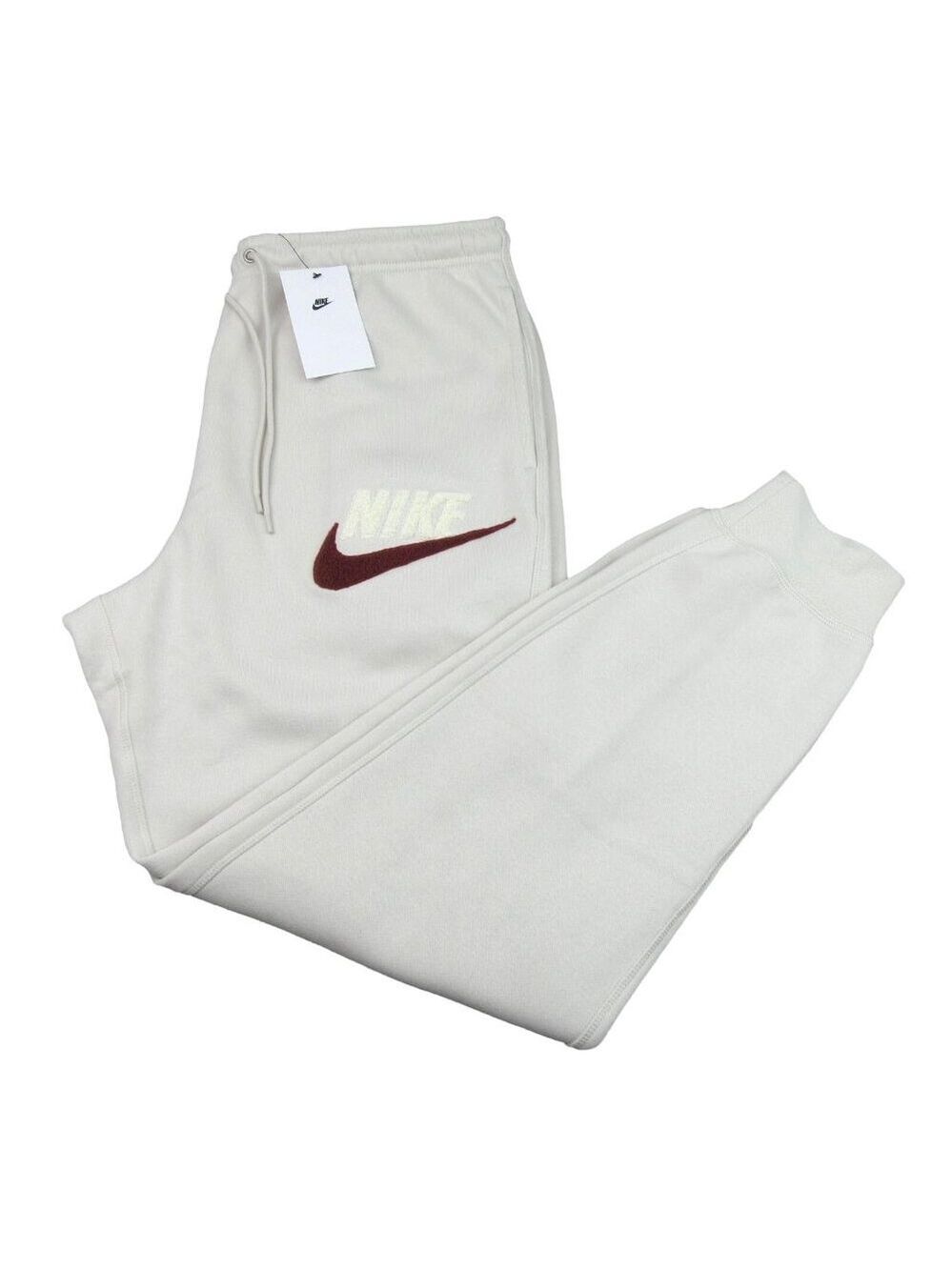 Nike Club Fleece Jogger Pants Men's Size Large Light Orewood Brown NEW